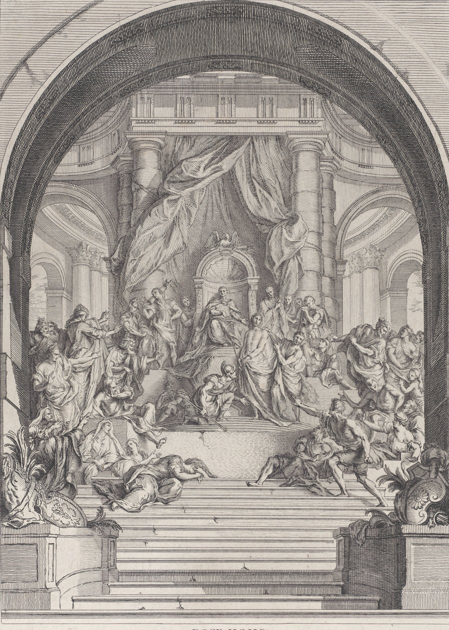 Katso mies, 1720-62 tekijältä Francois Joullain