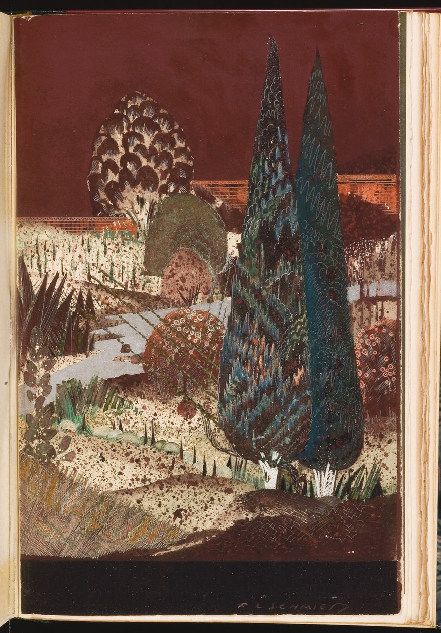 Kuvitus teoksesta Song of Salomon tekijältä Francois Louis (after) Schmied