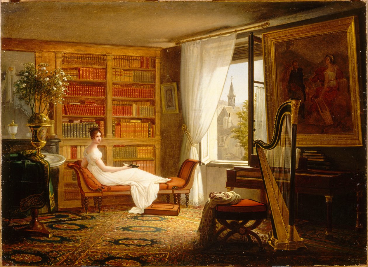 Madame Récamierin salonki Abbaye-aux-Bois