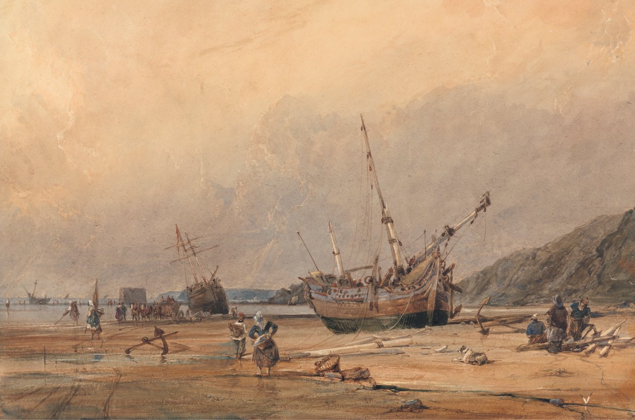 Calais Sandsfinnish tekijältä Francois Louis Thomas Francia