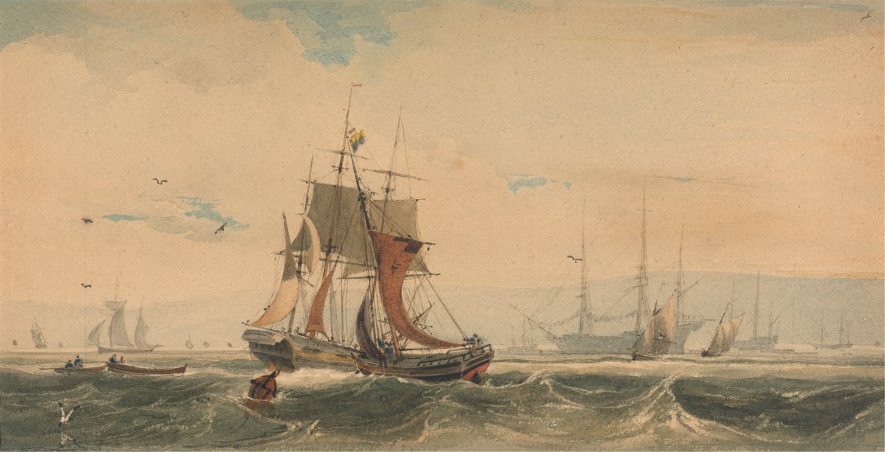 Toimitus Medwaylla, Kentissä tekijältä Francois Louis Thomas Francia