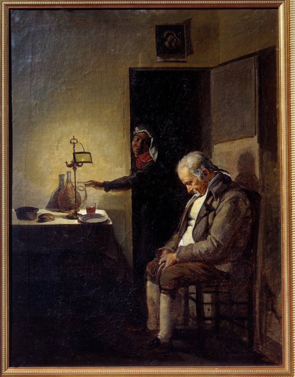 Francois Marius Granetin (1775-1849) unimaalaus 1800-luvulta Aix en Provence, Musee Granet tekijältä Francois Marius Granet