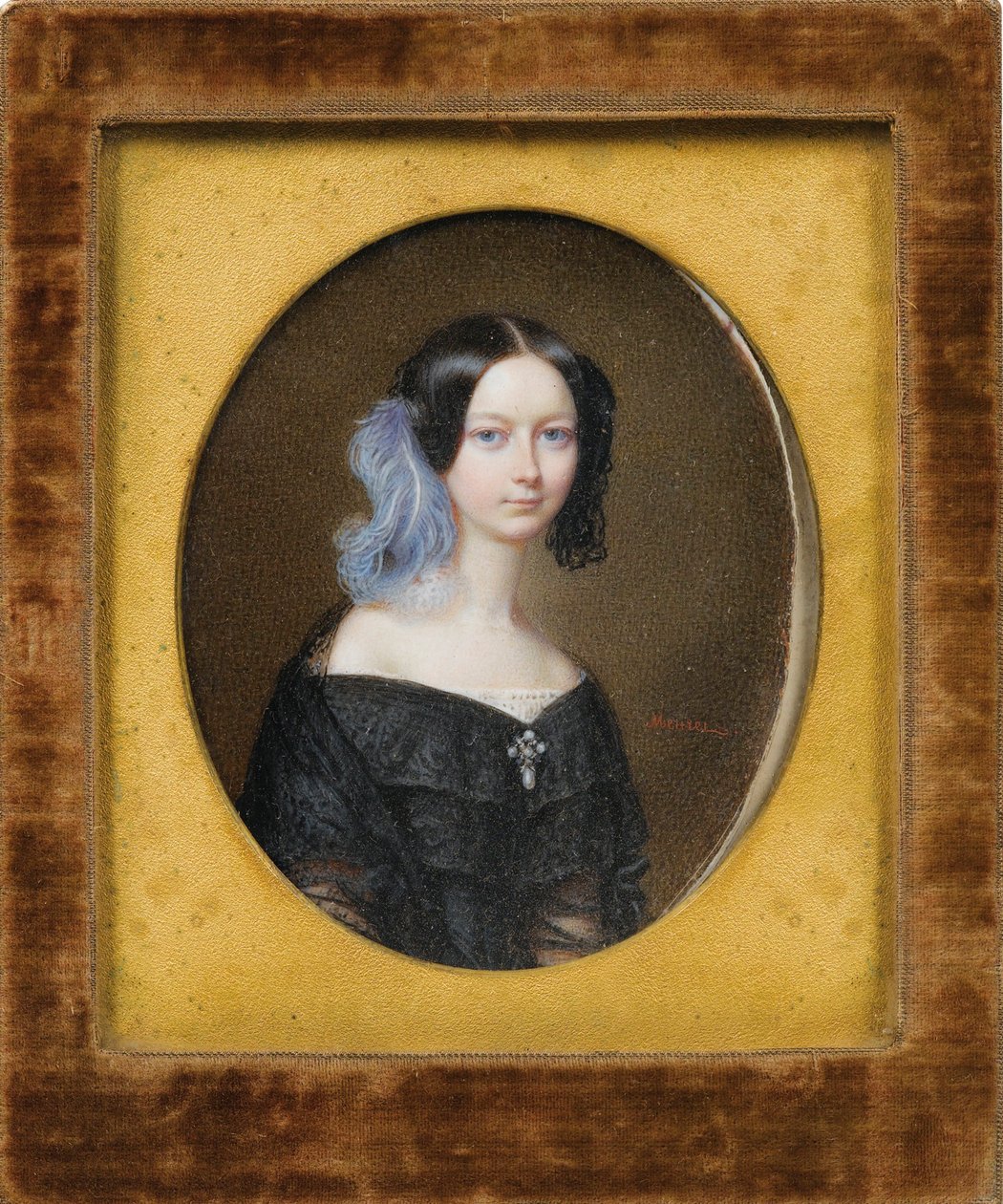 Louis Philippe (1773-1850), joka sai sukkanauhan määräyksen kuningatar Victoria -käytöstä vuonna 1844-Louis-Philippe, joka sai sukkanauhan määräyksen nuoren kuningatar Victoria par Nicolas Louis Francoisin (Nicolas-Louis-Francois) käsistä) Lapsi (1787- tekijältä Francois Meuret