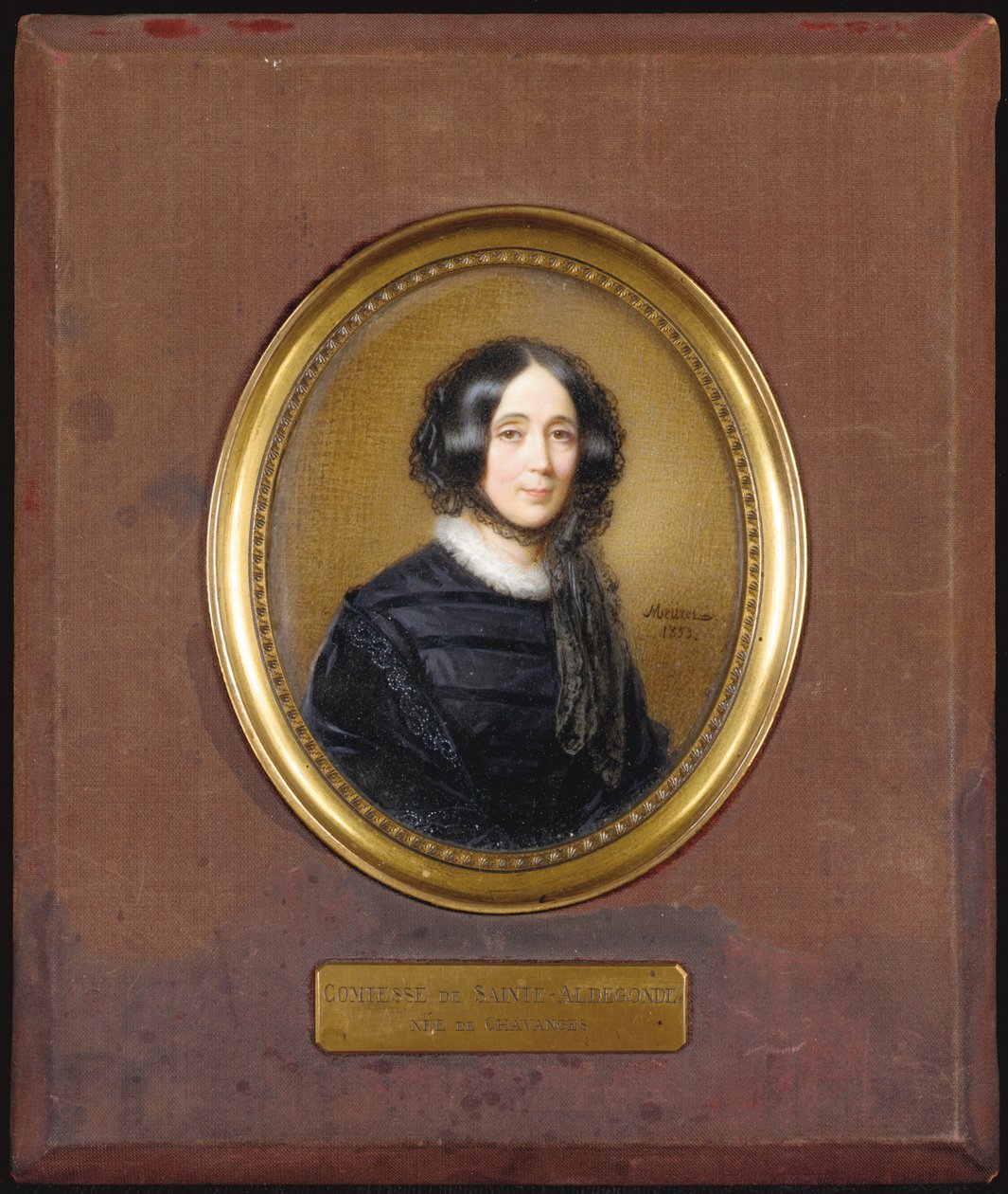 Pienoiskokous Comtesse de Sainte-Aldegondesta tekijältä Francois Meuret