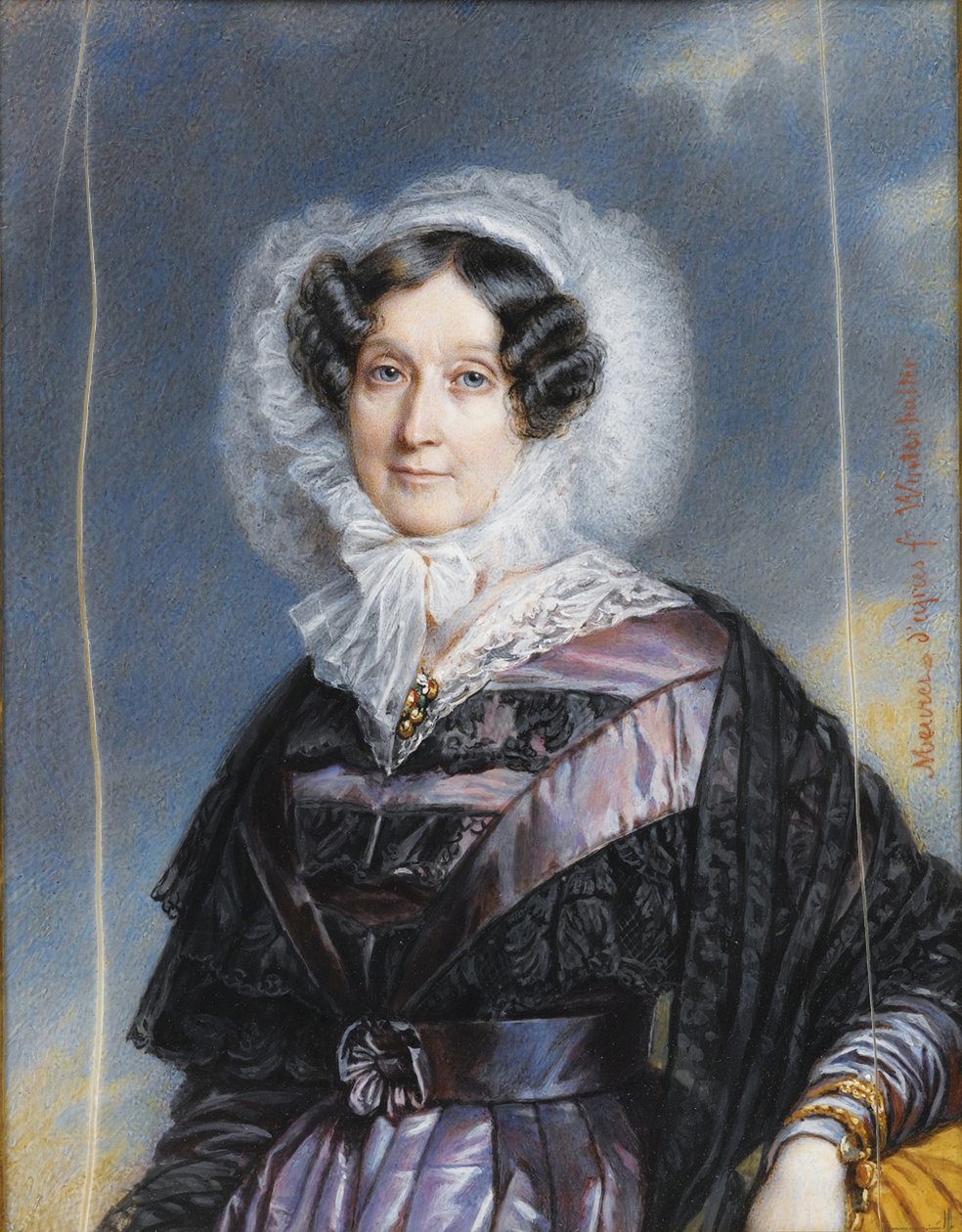 Muotokuva Adelaide dOrléansista 1777-1847 tekijältä Francois Meuret