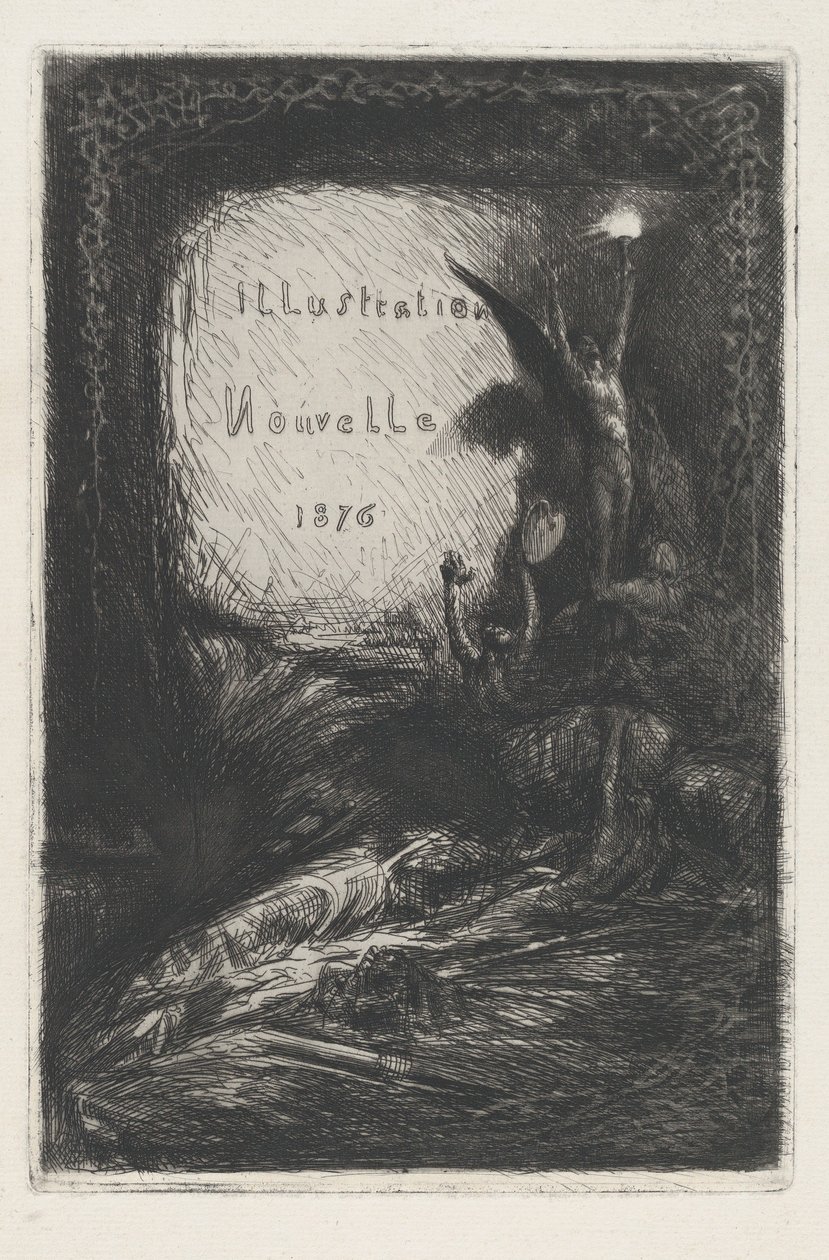 Uusi kuva, 1876. tekijältä Francois Nicolas Chifflart