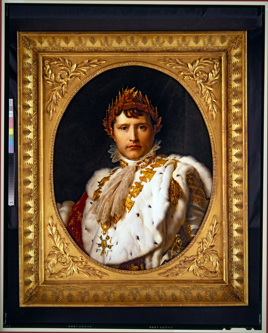 Napoleonin muotokuva, päivätty (öljy kankaalle, soikea) tekijältä Francois Pascal Simon Baron Gerard