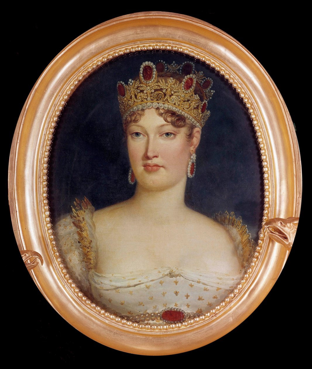 Medallion muotokuva impress Marie-Louisesta (Marie Louise of Habsburg Lorraine tekijältä Baron François Pascal Simon Gérard