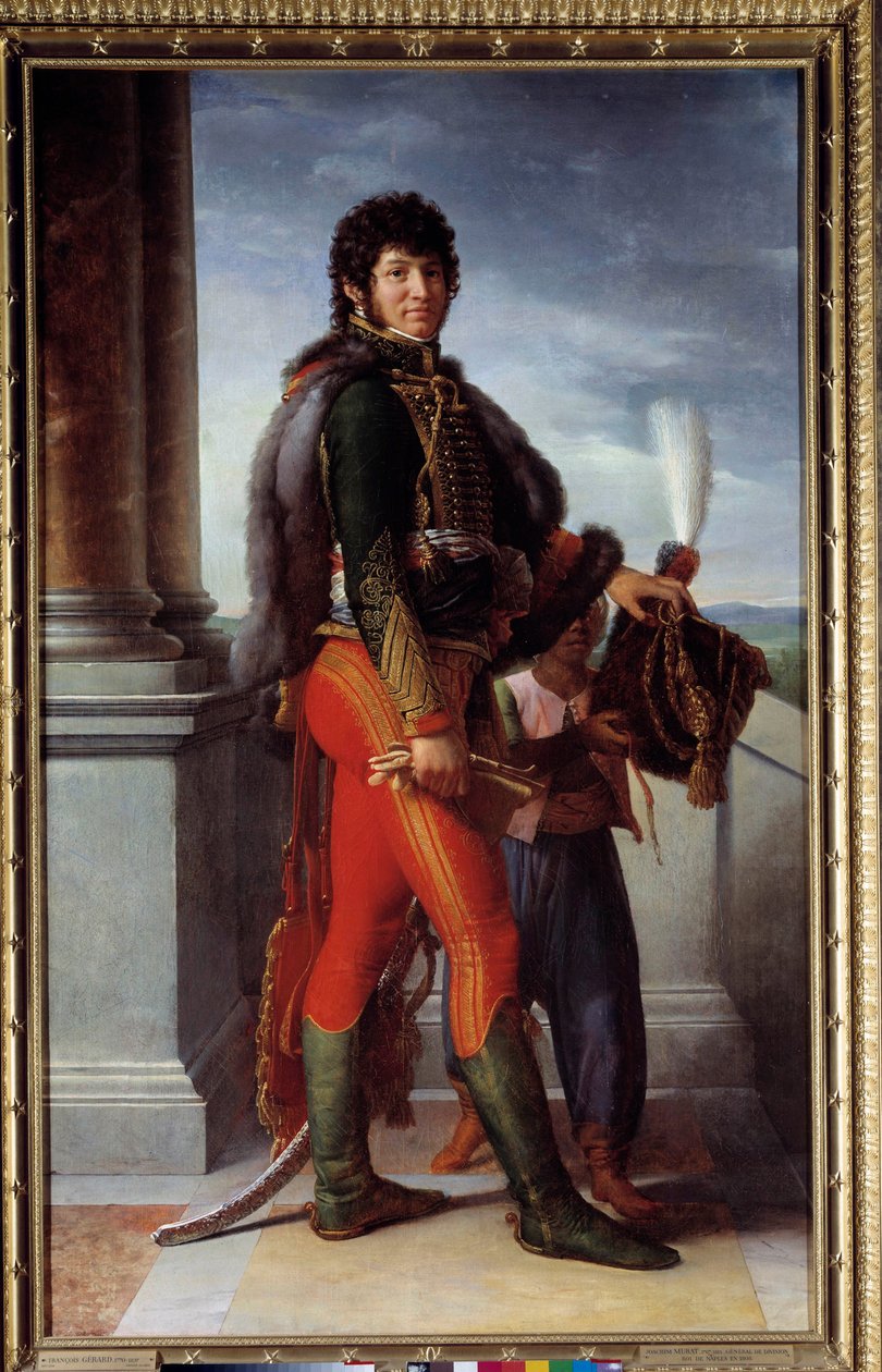 Muotokuva en pied de Joachim Murat (1767-1815) marechal d