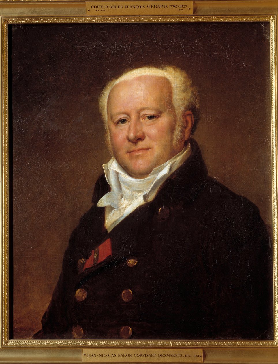 Paroni Jean Nicolas Corvisart-Desmaretzin muotokuva (Corvisart Desmaretz tekijältä Baron François Pascal Simon Gérard