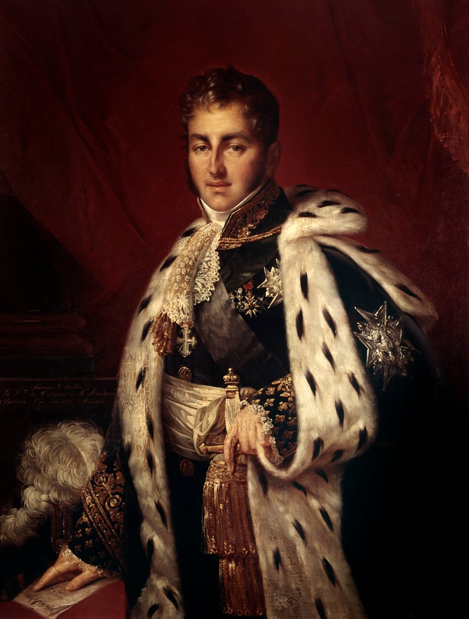 Jules de Polignacin muotokuva tekijältä Baron François Pascal Simon Gérard