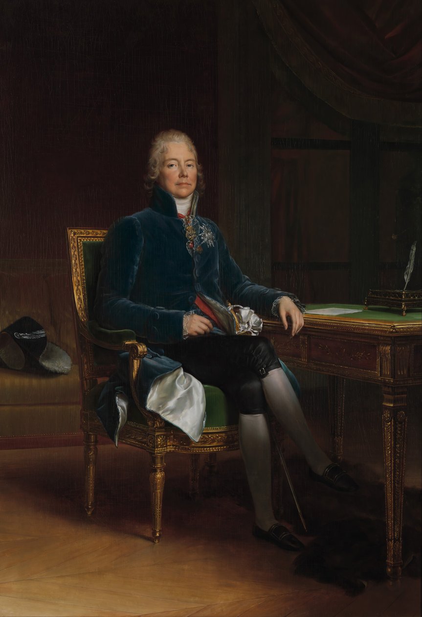 Charles Maurice de Talleyrand Périgord 1754-1838, Beneventon prinssi, 1808. tekijältä Francois Pascal Simon Gerard
