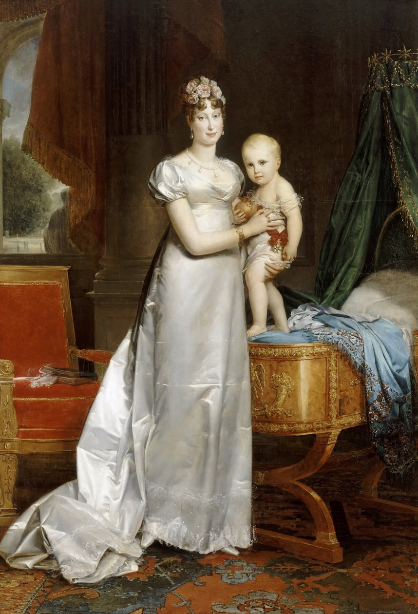 Keisarinna Marie-Louise Rooman kuninkaan kanssa tekijältä Francois Pascal Simon Gerard