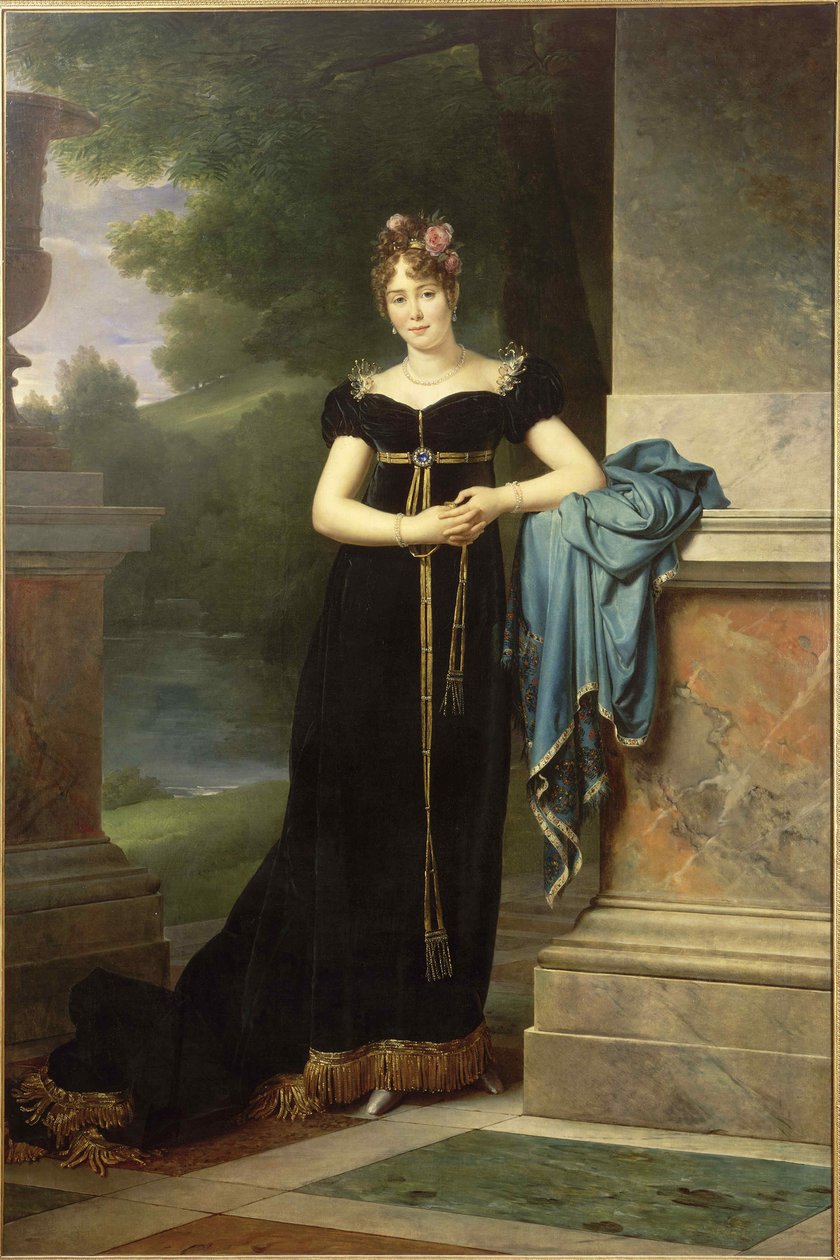 Kreivitär Marie Walewskan muotokuva 1786-1817, n. 1810. tekijältä Francois Pascal Simon Gerard