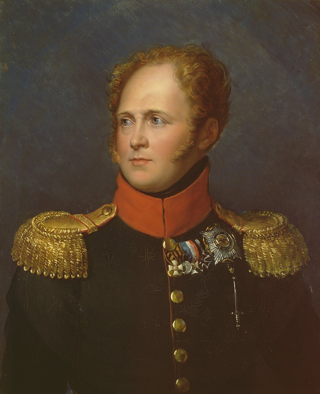 Keisari Aleksanteri I:n muotokuva 1777-1825, noin 1814 tekijältä Francois Pascal Simon Gerard
