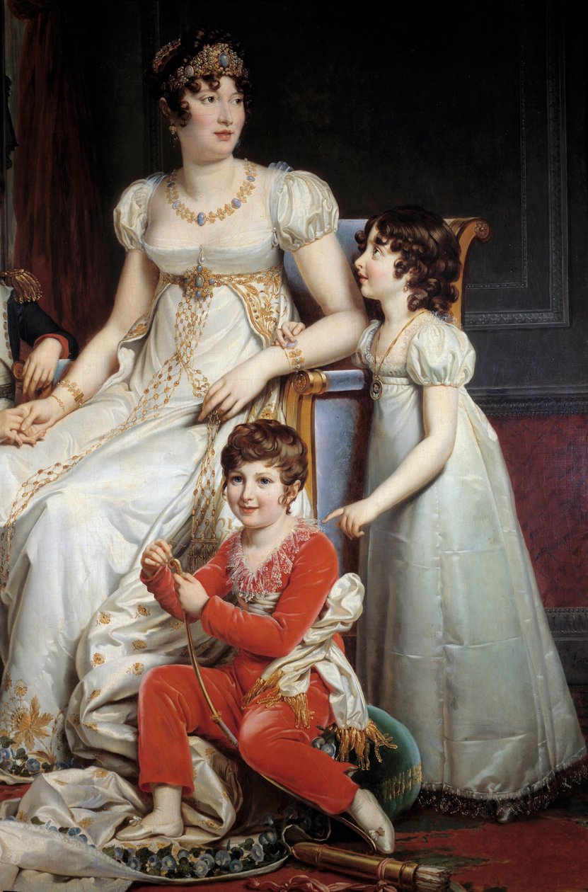 Caroline Bonapartena tunnetun Marie-Annonciaden muotokuva tekijältä Francois Pascal Simon Gerard