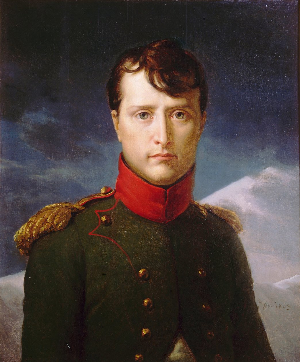 Muotokuva Napoleon Bonapartesta ensimmäisenä konsulina, 1803 tekijältä Francois Pascal Simon Gerard