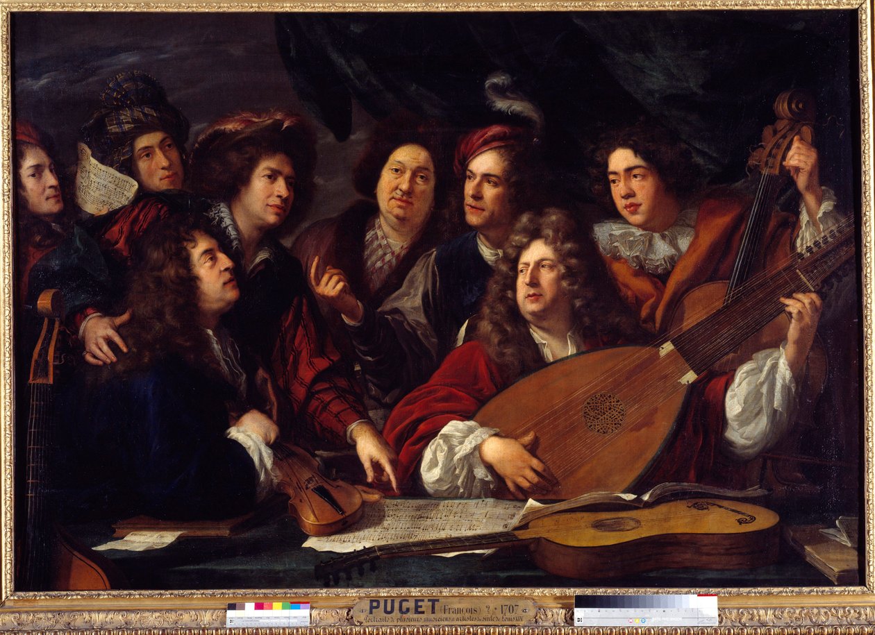 Muusikoiden tapaaminen Francois Puget