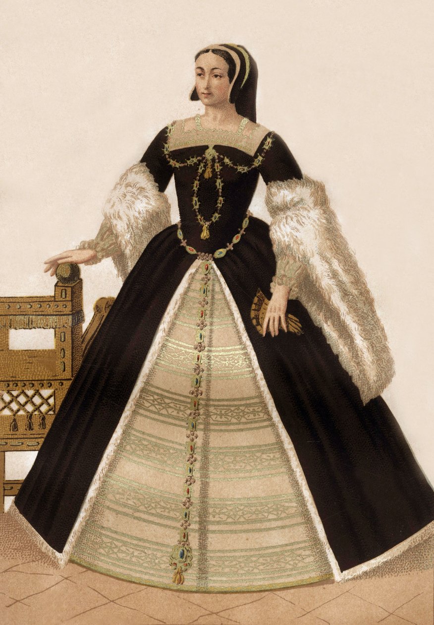 Claude de France (kaiverrus) tekijältä Francois Roger de Gaignieres