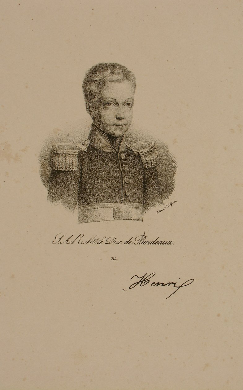 Henri Charles Ferdinand Marie Dieudonne Ranskasta, Bordeaux