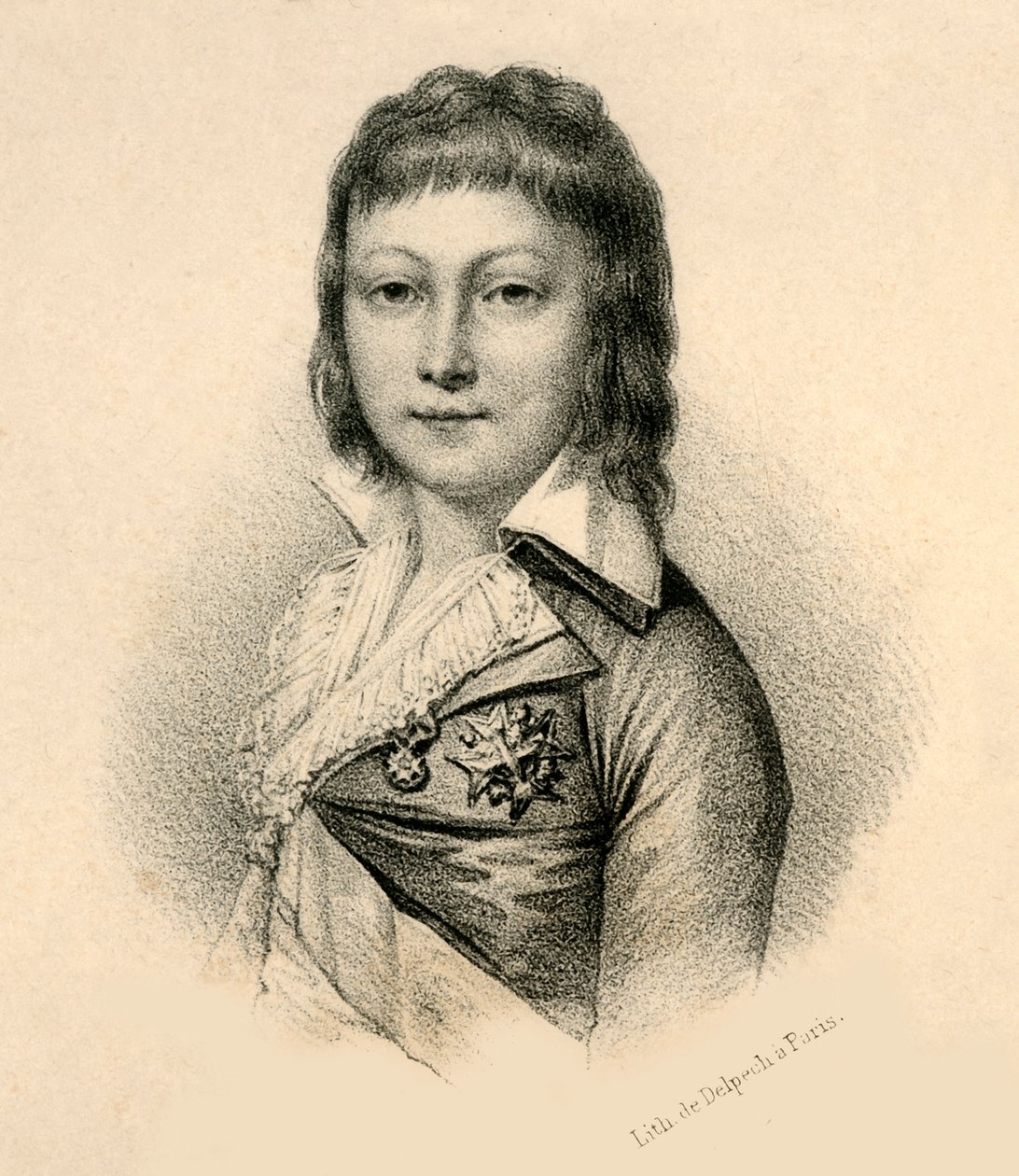 Ludvig XVII, 1785-1795, c1830. tekijältä Francois Seraphin Delpech