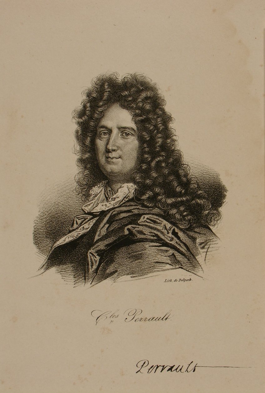 Charles Perraultin muotokuva (1628-1703) tekijältä Francois Seraphin Delpech