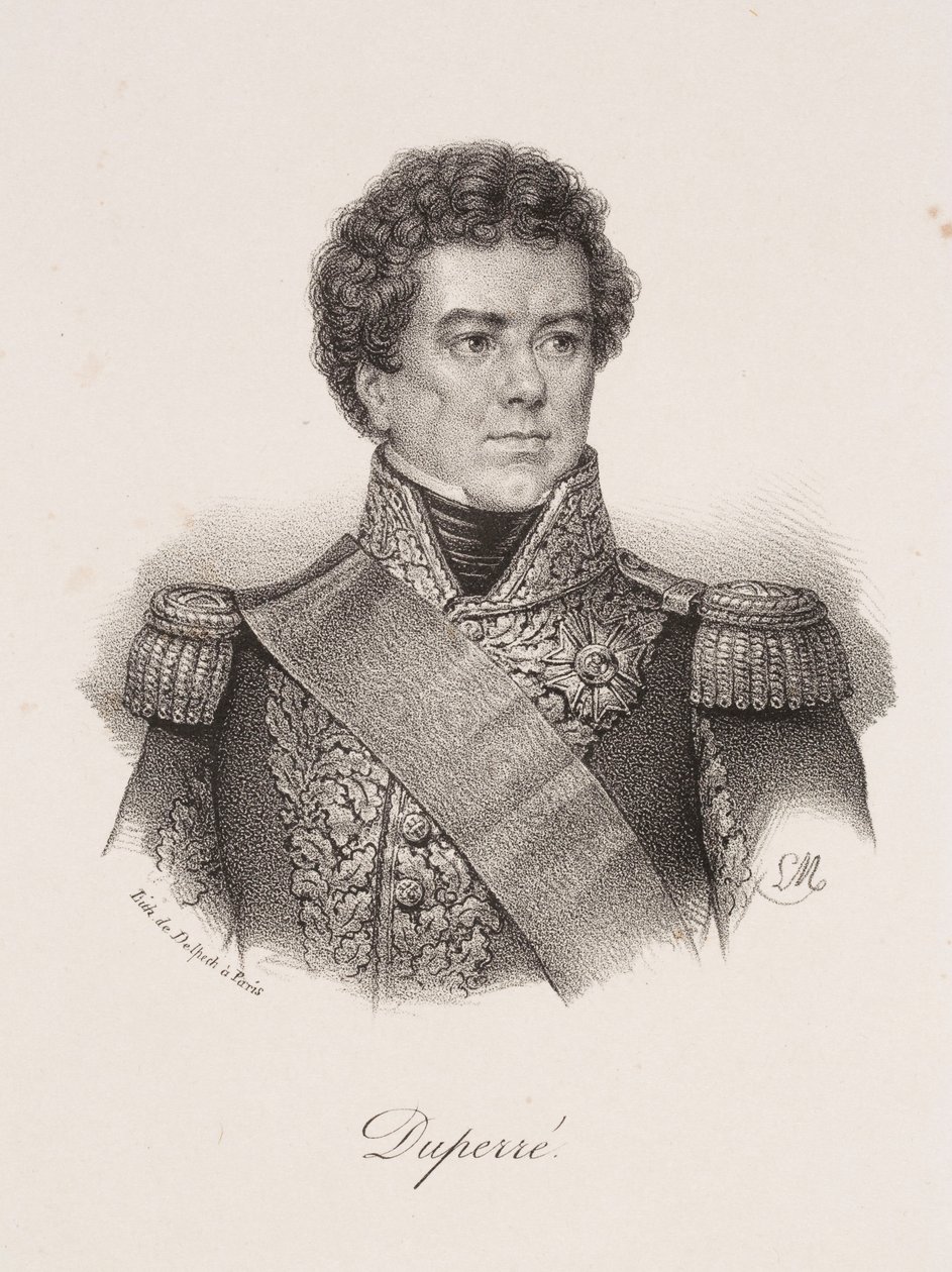 Guy-Victor Duperrén muotokuva tekijältä Francois Seraphin Delpech