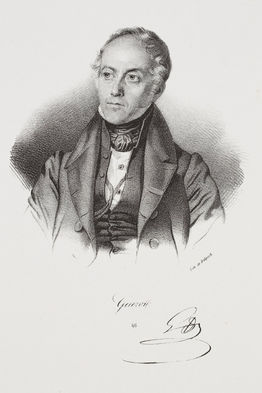 Poliitikko François Pierre Guillaume Guizot
