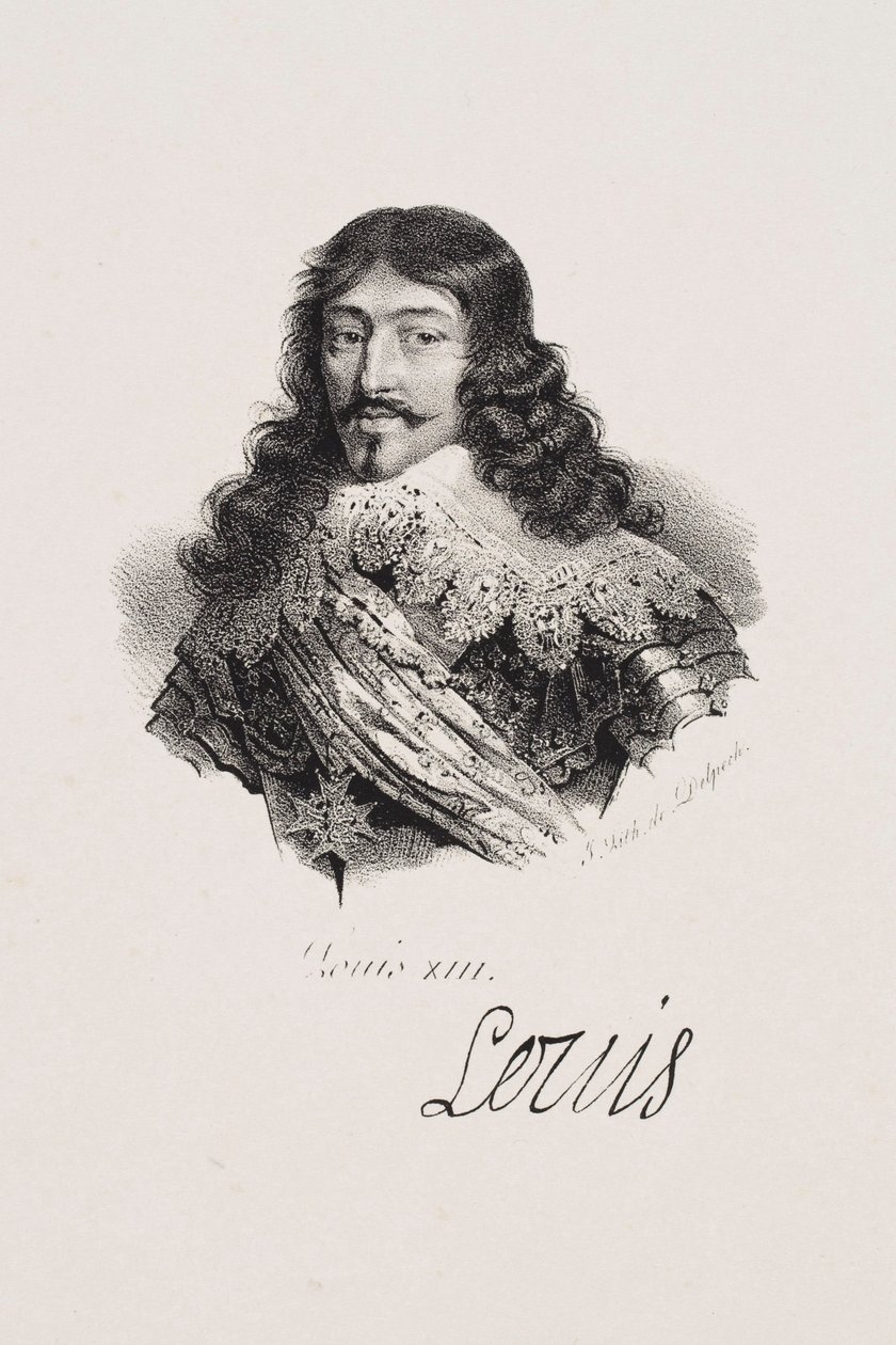 Kuningas Ludvig XIII:n muotokuva tekijältä Francois Seraphin Delpech