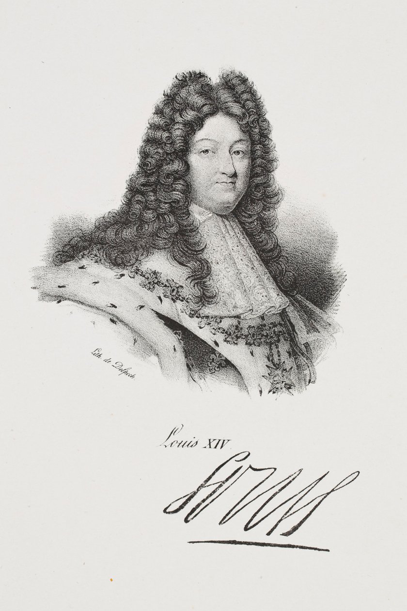 Kuningas Ludvig XIV:n muotokuva tekijältä Francois Seraphin Delpech