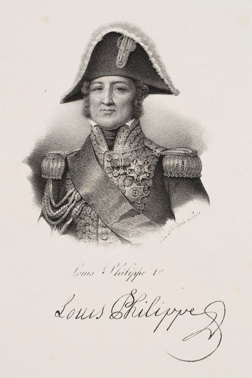 Kuningas Louis-Philippen muotokuva tekijältä Francois Seraphin Delpech