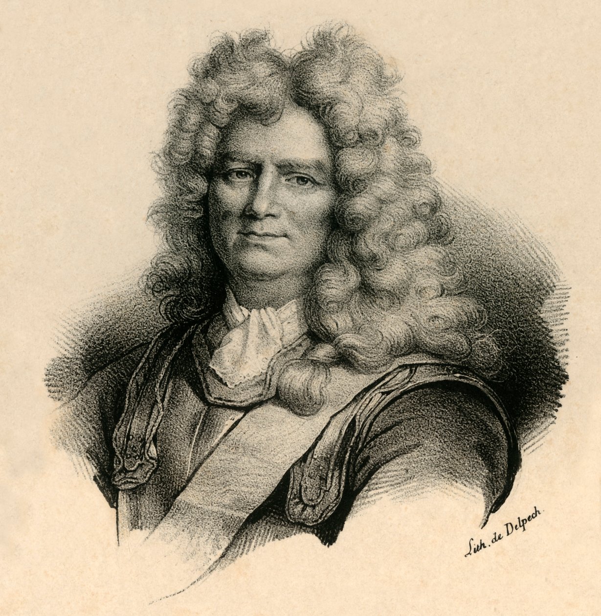 Vauban, 1633-1707, c1830. tekijältä Francois Seraphin Delpech