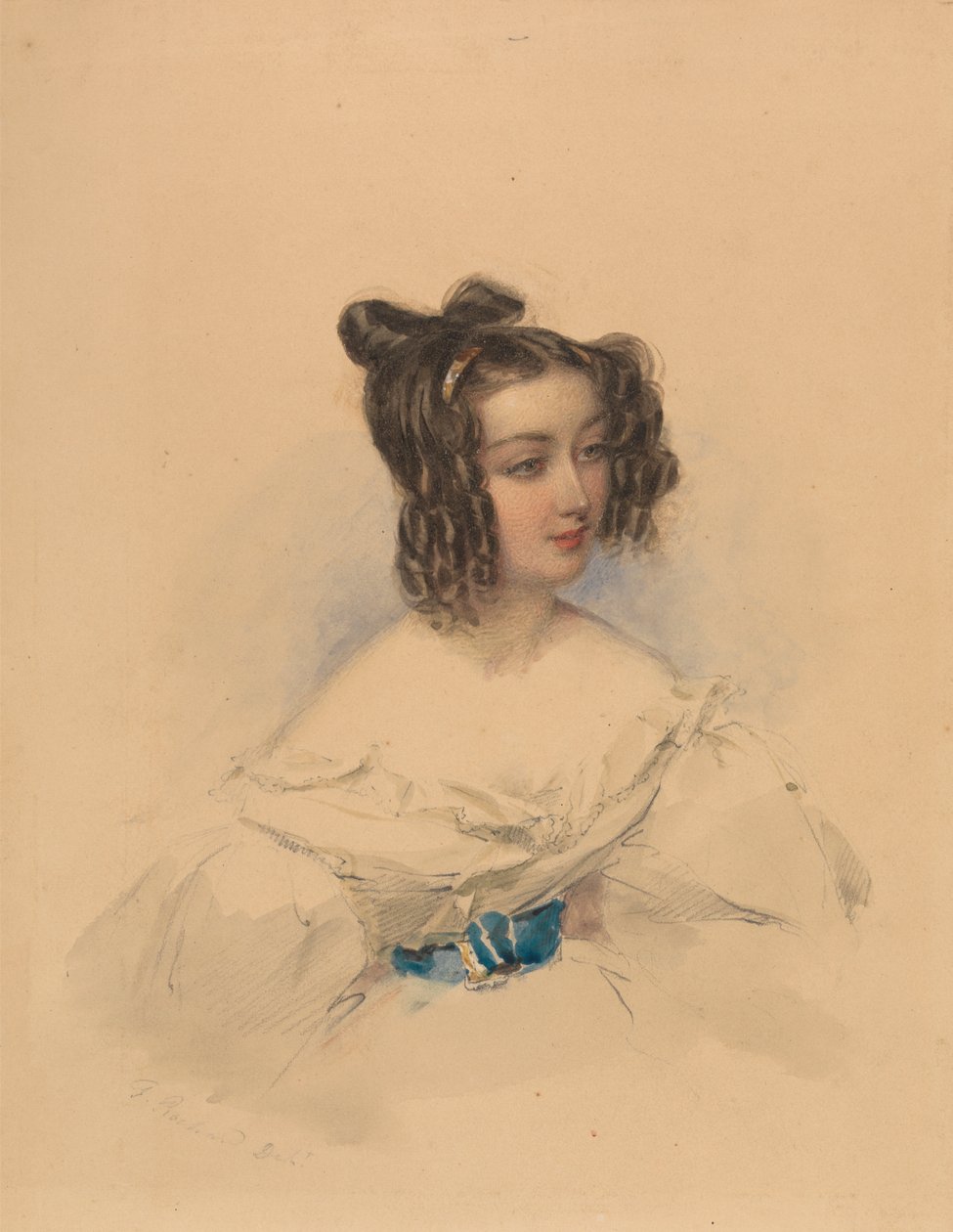 Teresa, kreivi Gamba-Guicioli tekijältä Francois Theodore Rochard