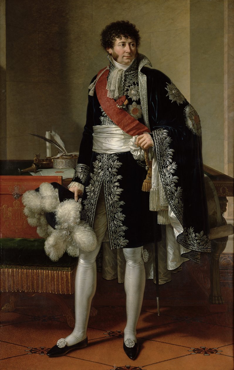 Henri-Jacques-Guillaume Clarke, Duc de Feltre (1765-1818) tekijältä Francois Xavier Fabre