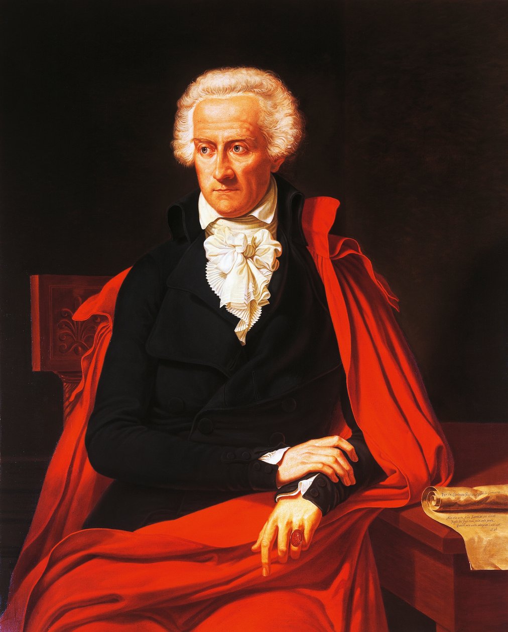 Vittorio Alfierin muotokuva (Asti tekijältä Francois Xavier Fabre