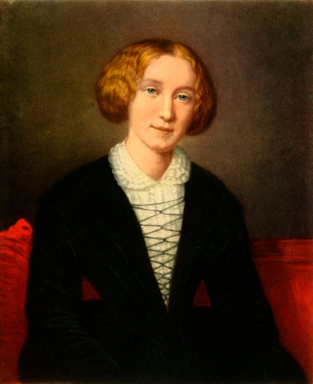 "George Eliot", 1850, 1942. tekijältä Francois d