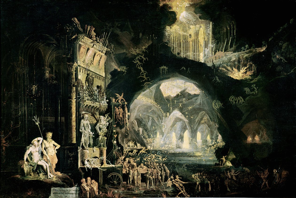 Hell, 1622 (ks. 89774) tekijältä Francois de Nome