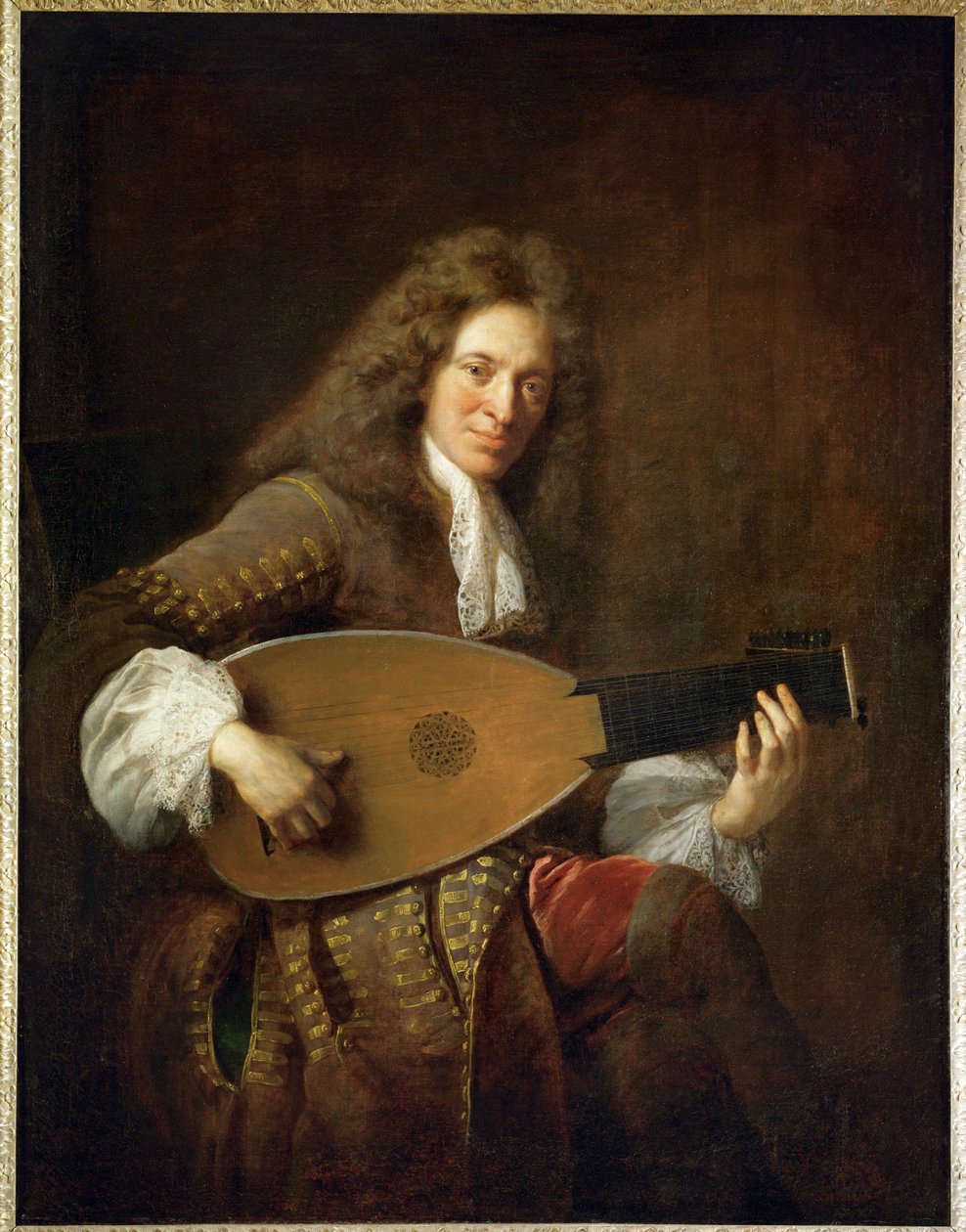 Charles Mouton, luuttusoittaja ... tekijältä Francois de Troy