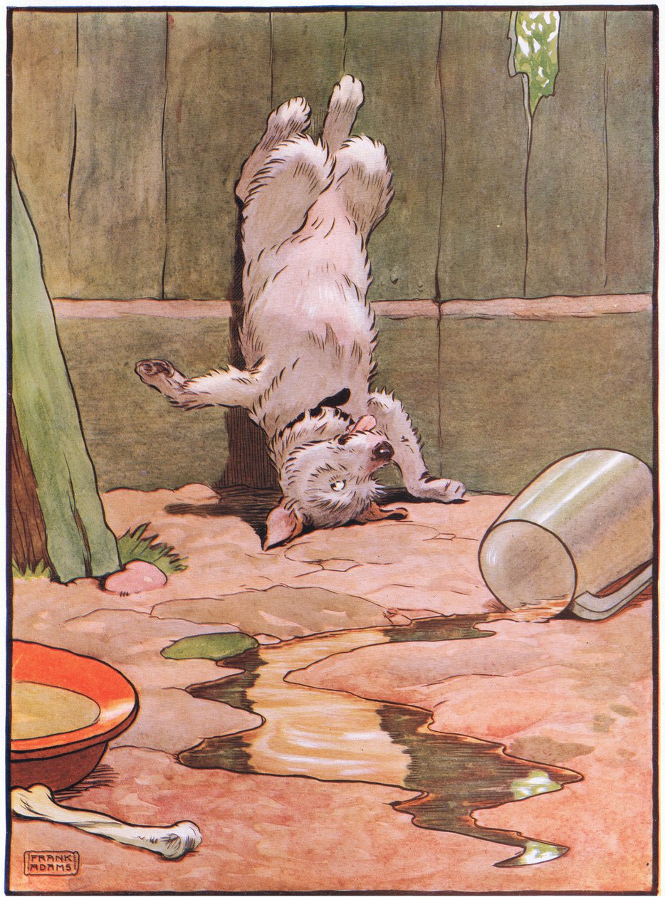 Koira seisoi päällään, 1930-luku tekijältä Frank Adams
