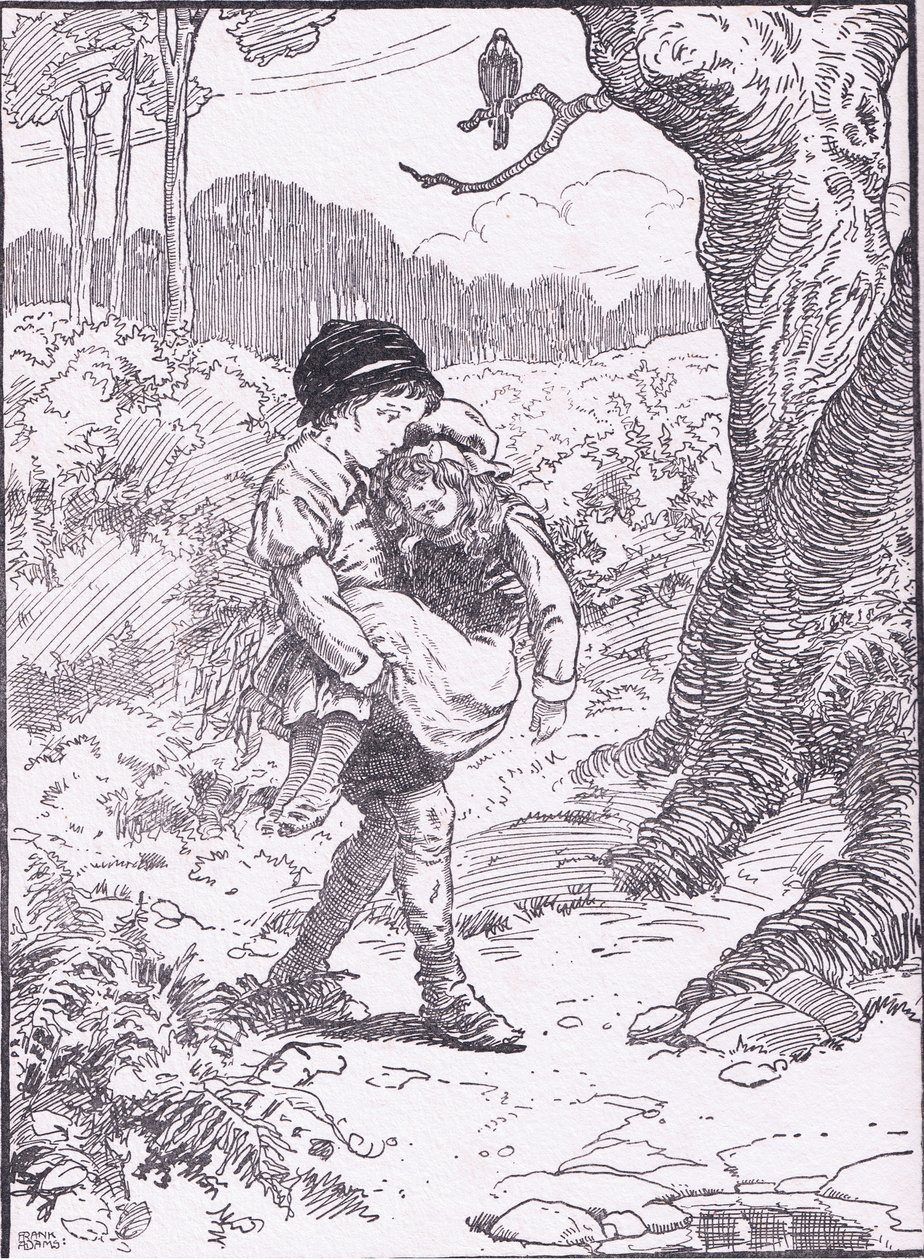 Näin nämä kaksi kaunista rakkautta vaelsivat, kunnes kuolema lopetti heidän surunsa, 1930-luku tekijältä Frank Adams