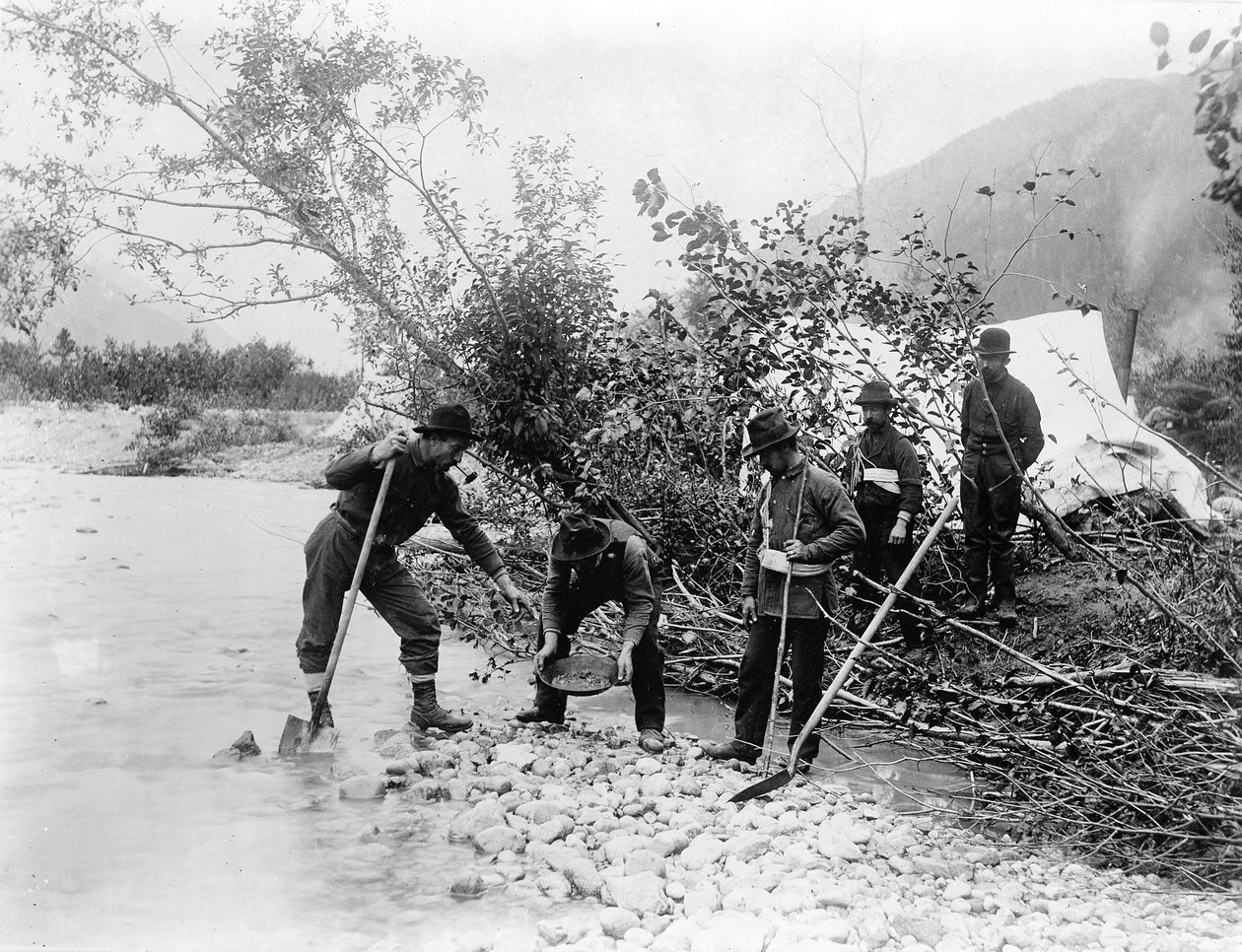Seeking a Fortune, Klondike Region, 1897 tekijältä Frank La Roche