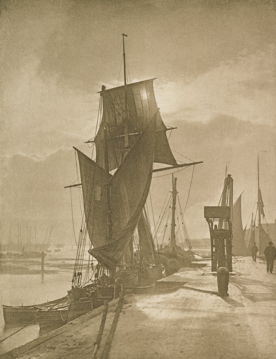 Sunshine and Shower, "Sun Artists: A Serial Photography", julkaistu 1889-91 tekijältä Frank Meadow Sutcliffe