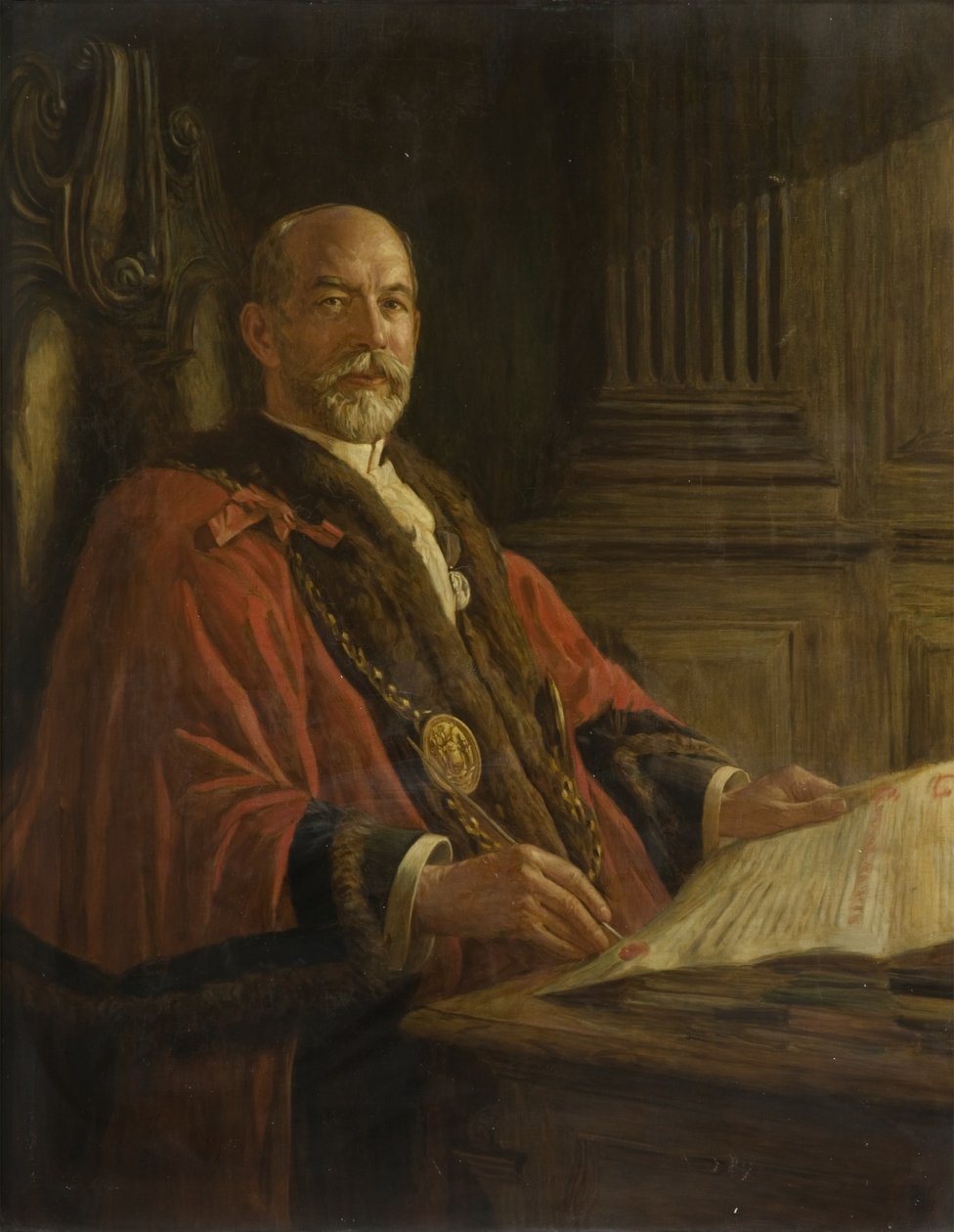 Alderman Robert Readheadin muotokuva tekijältä Frank Stanley Ogilvie