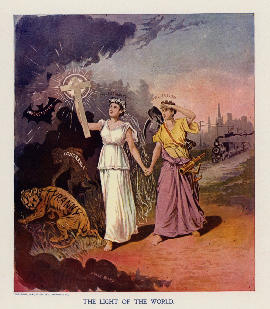 Maailman valo (värilitra) tekijältä Frank Beard