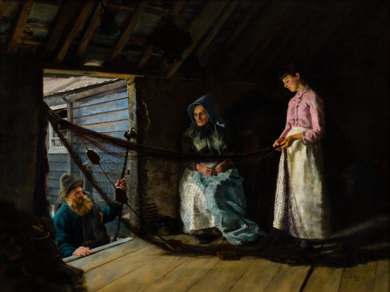 Isien pesien korjaaminen, 1884 tekijältä Frank Bodilly