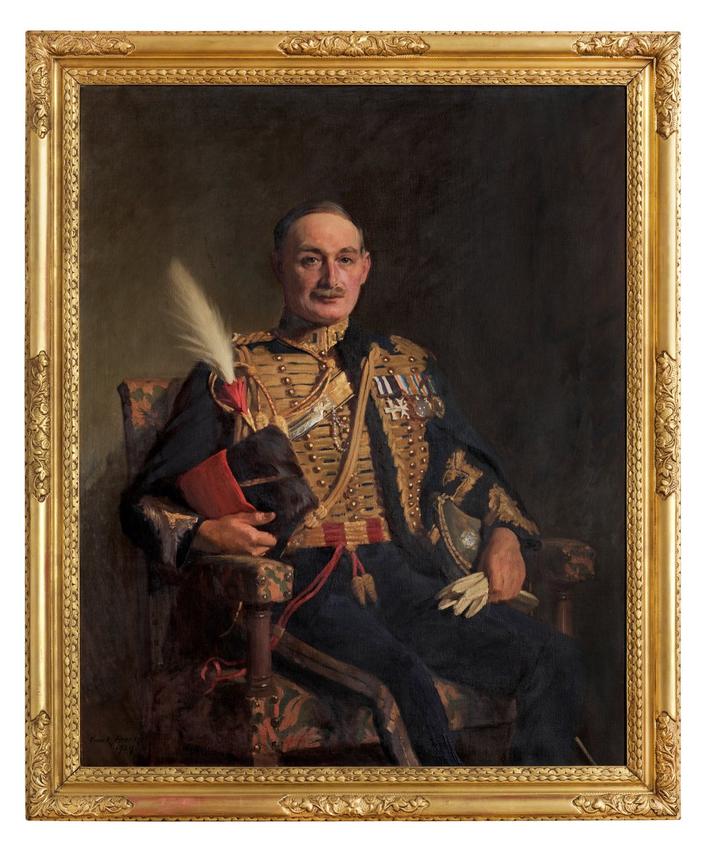 Sir Algar Henry Stafford Howard, sukkanauhakuningas (Garter King of Arms) tekijältä Frank Brooks