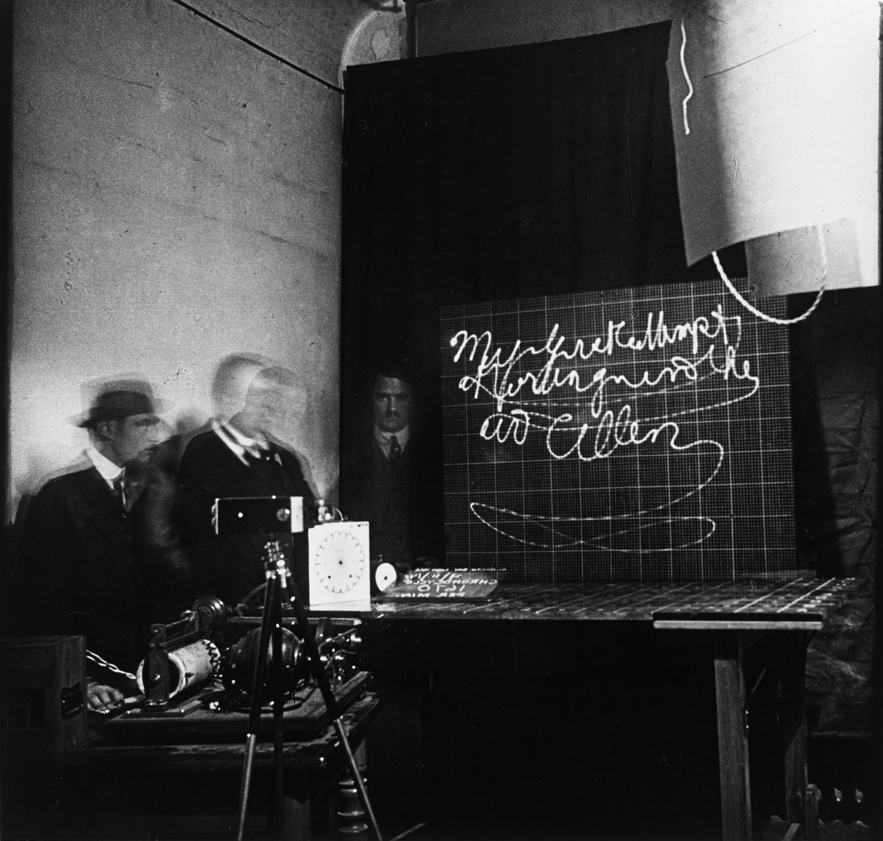 Käsinkirjoitussyklegrafi tekijältä Frank Bunker Gilbreth