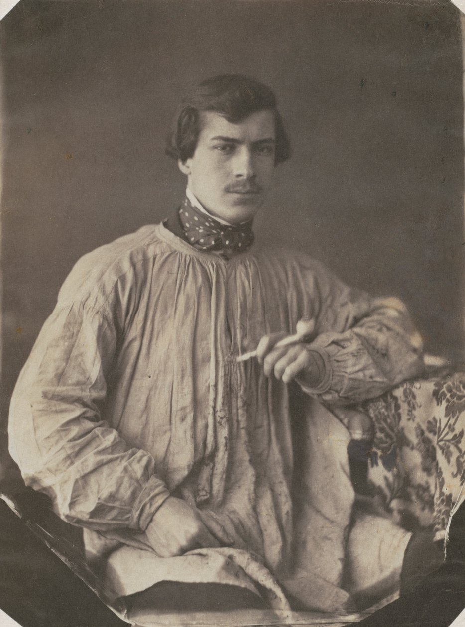 Taiteilija tai Pipe-assistentti, 1853-1857. tekijältä Frank Chauvassaignes