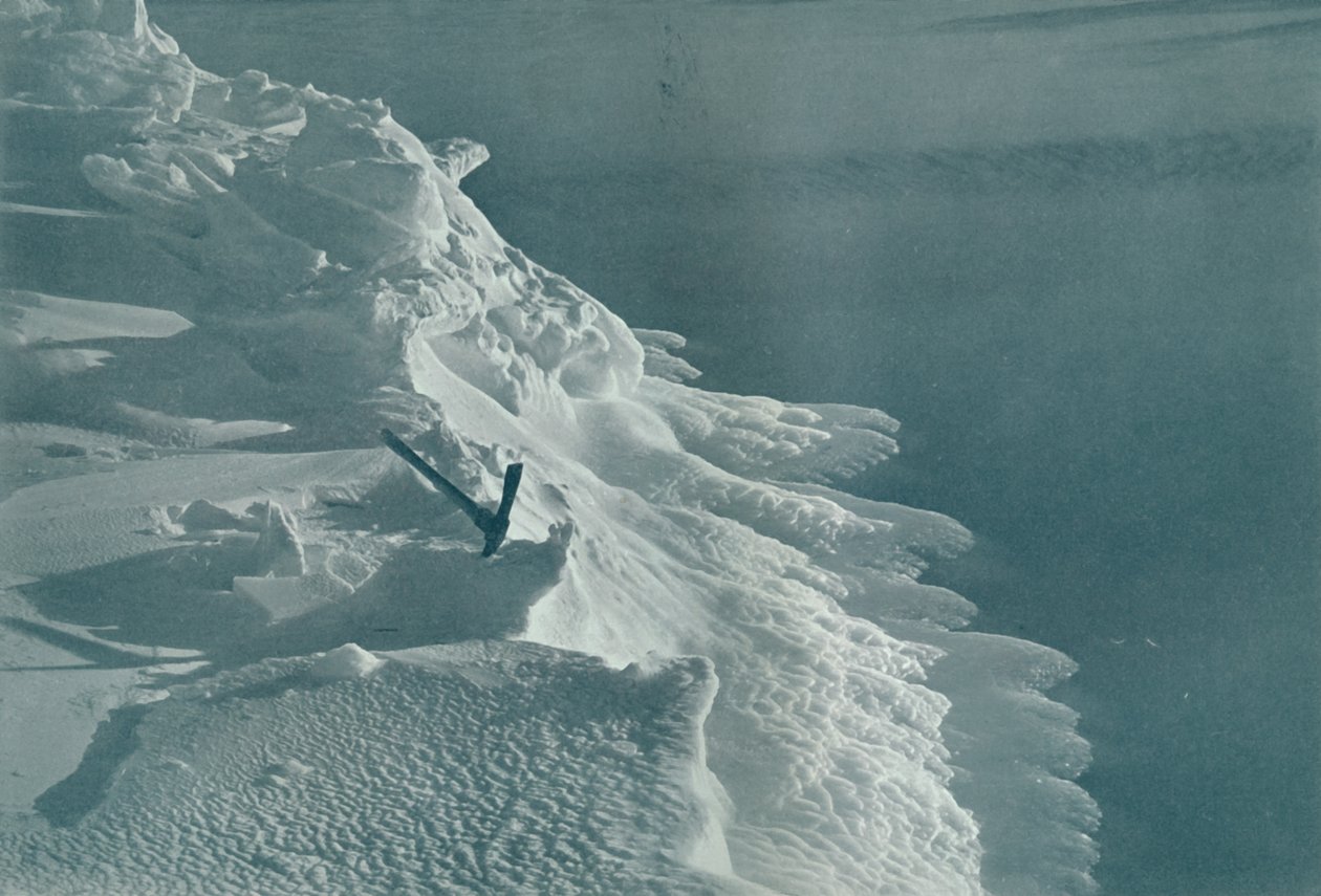 Growing Ice-Foot, Cape Evans, c1911, 1913 tekijältä Frank Debenham