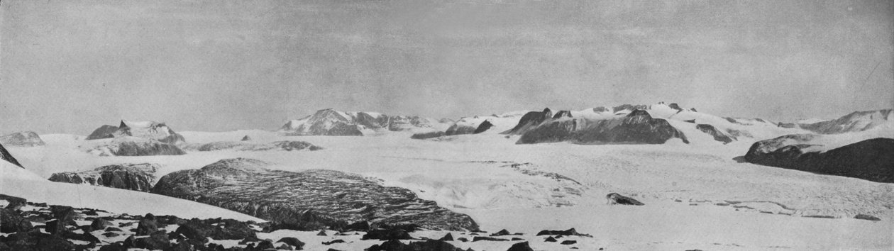 Panoraama Discovery Bluffista, vuodelta 1911, 1913. tekijältä Frank Debenham